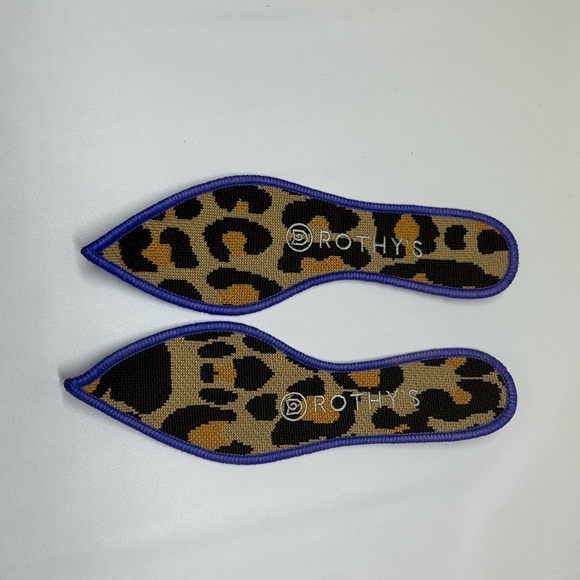 Rothy’s Cheetah Print Flats Comfort Shoes 6.5 - Picture 9 of 13